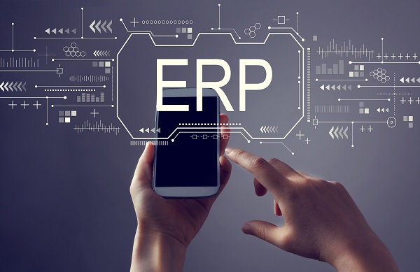 ERP - Enterprise resource planning with smartphone